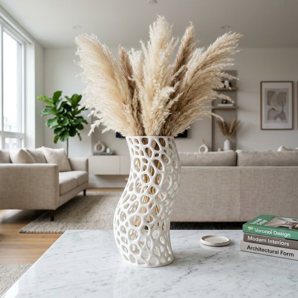 Vase Organique Voronoi